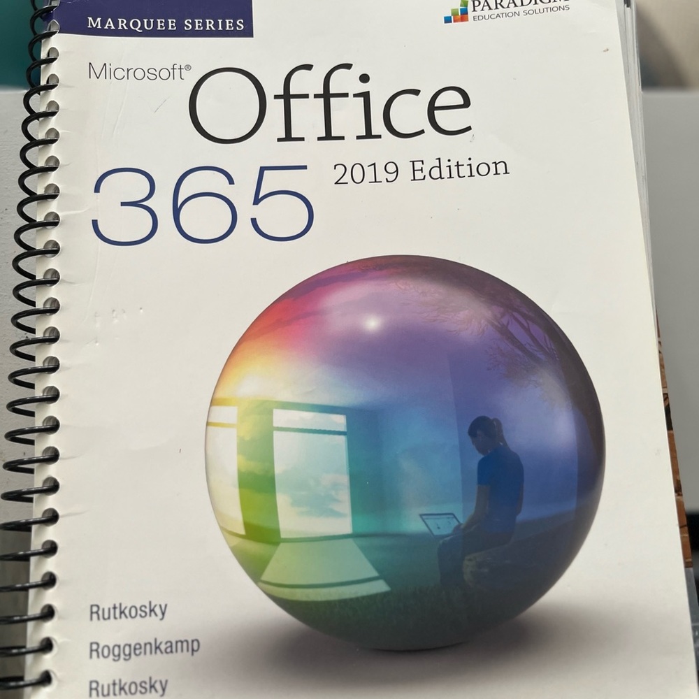 Microsoft White Office Notebook